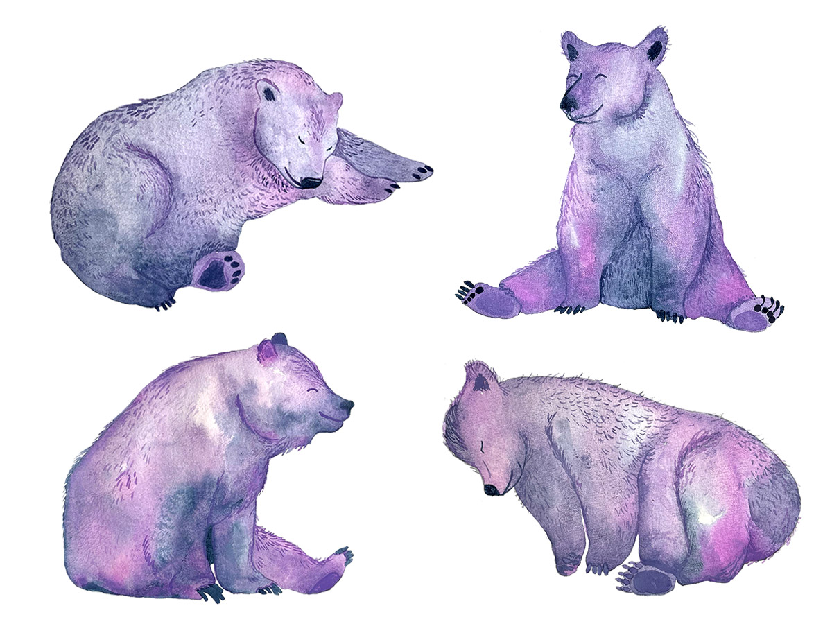 Bear Watercolor